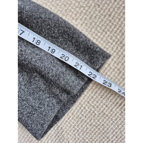 H&M Coat Womens size 8 Gray Zip Front Bell Sleeve Lined Light Fall Autumn - Picture 8 of 9